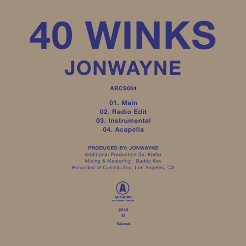 40 Winks (Instrumental)