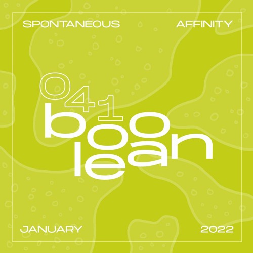 Spontaneous Affinity #041: Boo Lean