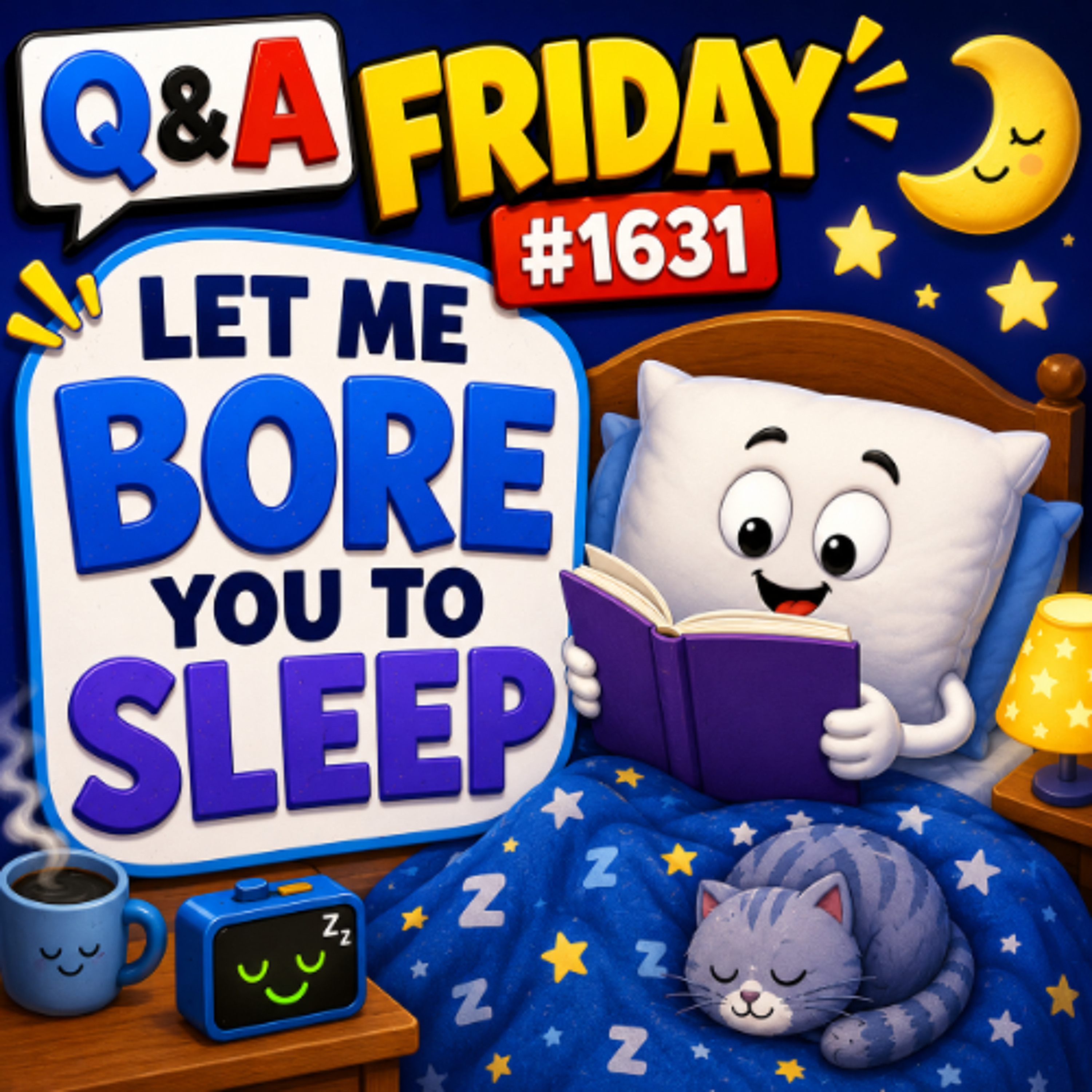 (Short Music) Q&A Friday  #1631 Let Me Bore You To Sleep