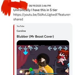 FNF Blubber Mr Beast Cover
