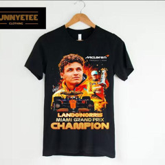 Lando Norris 2024 Miami Grand Prix Champion Mclaren F1 Team Shirt