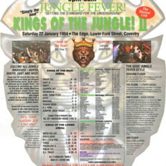 DJ Hype @ Jungle Fever 2 - The Edge on 22 January 1994, with MC 5ive-0