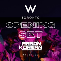 W HOTEL TORONTO - OPENING SET