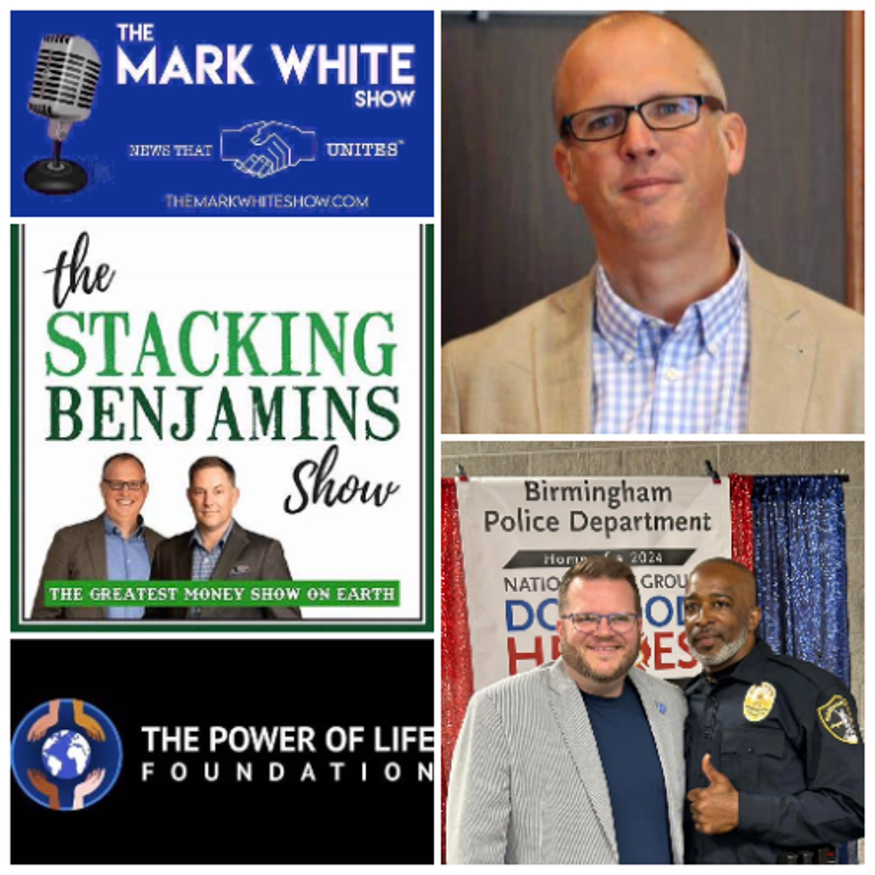Joe Saul-Sehy with Stacking Benjamins & Lane Harper with Power of Life Foundation episode artwork