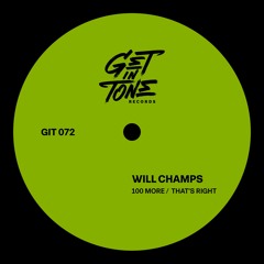 Will Champs - That's Right (Original Mix)