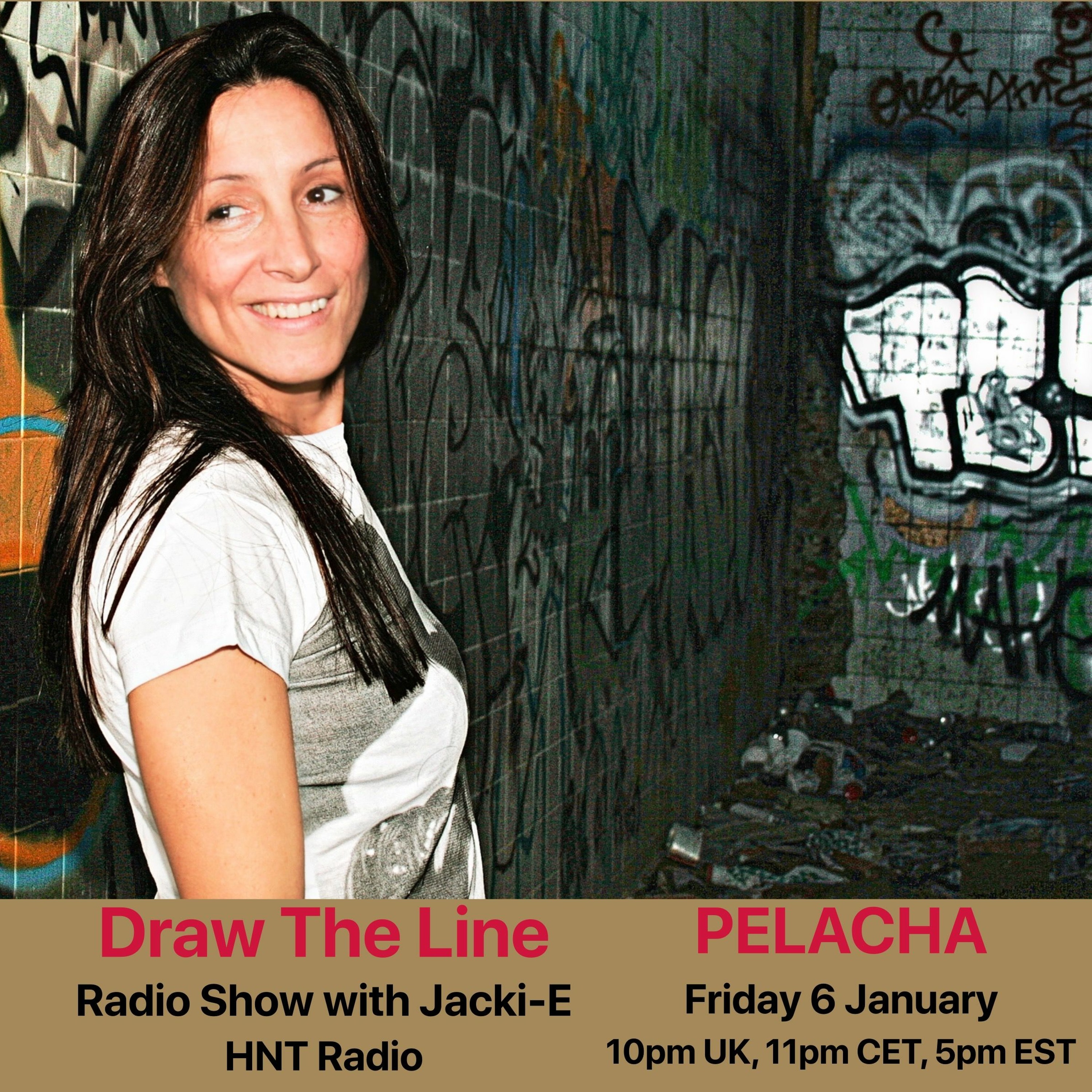 Jacki-E and Draw The Line Radio Show