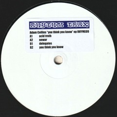 Adam Collins - You Think You Know (RHYME09)