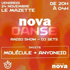 Live at Radio Nova for Nova Danse (24/11/23)