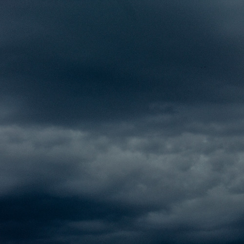 how tiny you felt watching thunder clouds approach