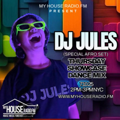 DJJules - Afro Tech House set - My House Radio FM July 10, 2025