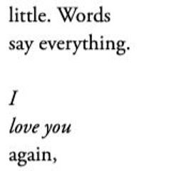 The Language (for choir)