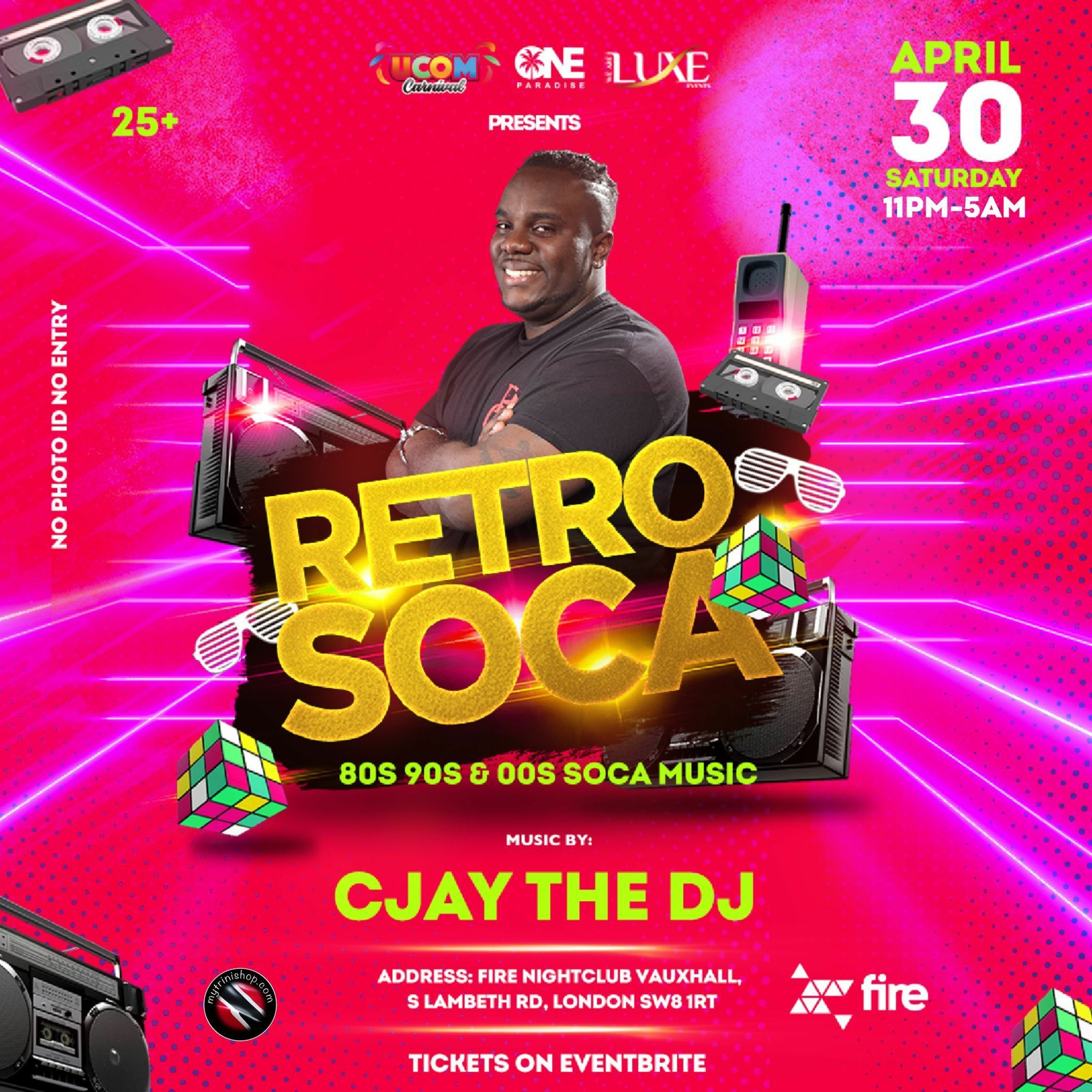Live @ Retro Soca with host DTee