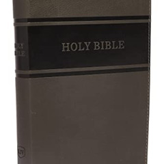 GET PDF 📨 KJV, Deluxe Gift Bible, Leathersoft, Gray, Red Letter, Comfort Print: Holy
