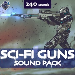 Sci-Fi Guns Sound Pack - Game Audio Asset Preview