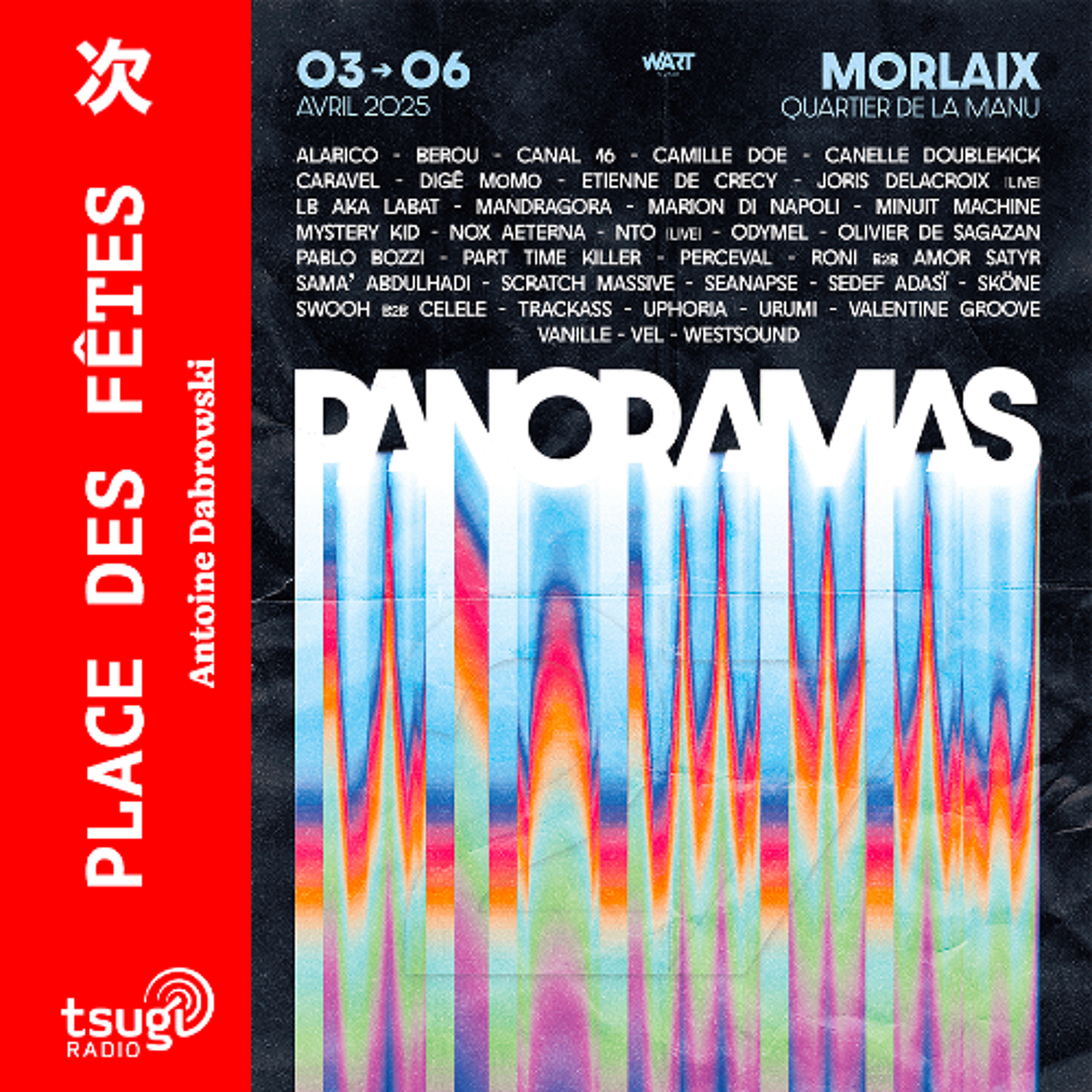 Place des Fêtes : Focus Panoramas Festival avec Joran Le Corre