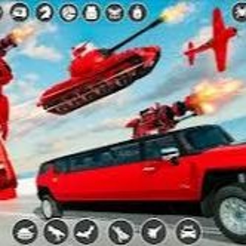 Stream Flying Limo Robot Car Mod Apk The Ultimate Robot Games