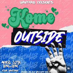 DJ LimeLight Live at Kome OutSide 3,  April 26th last 20 mins before getting shutdown!