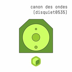 canon des ondes (disquiet0535)