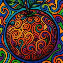 Psychedelic Orange