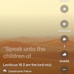 Leviticus 18 (I am the lord mix)
