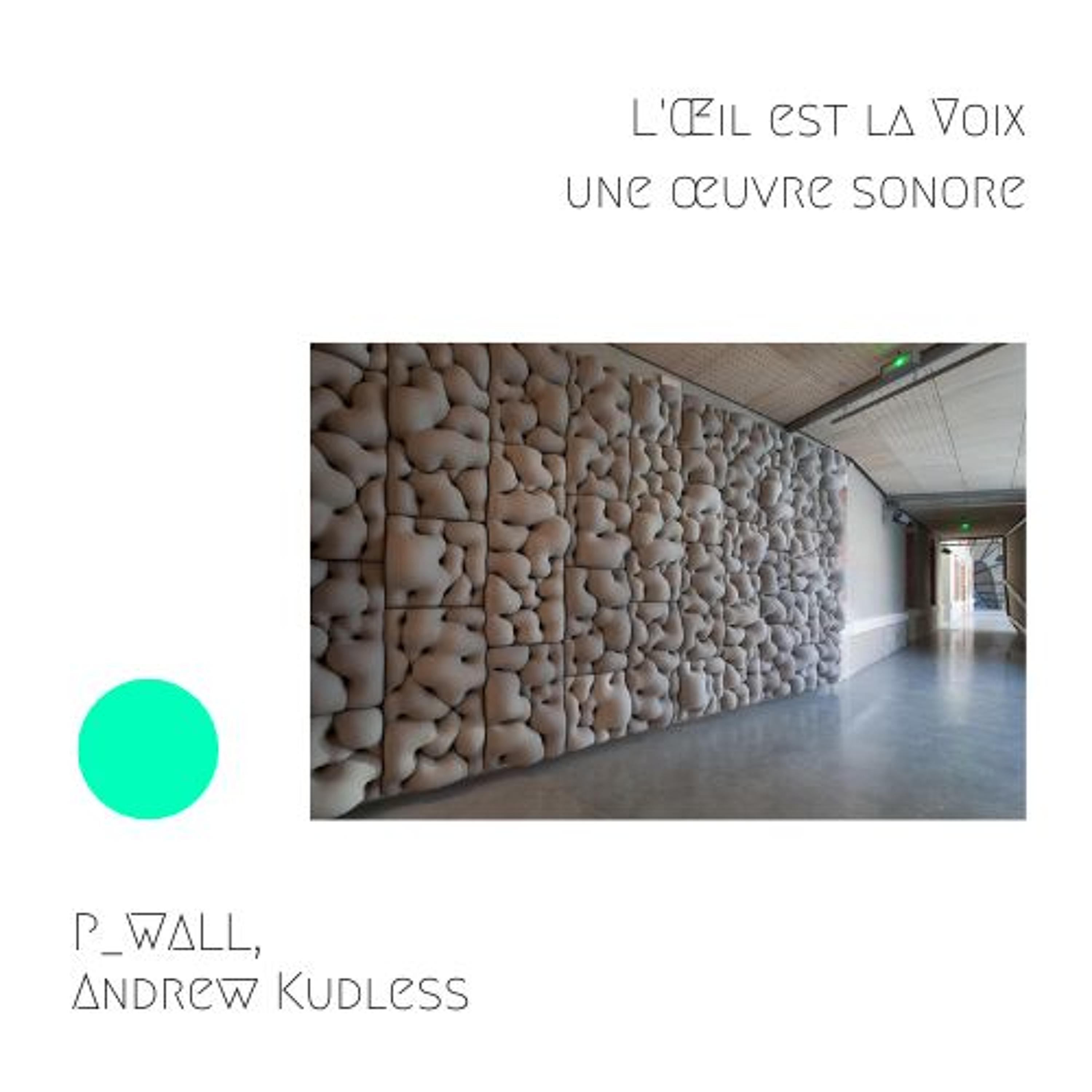 P_WALL, Andrew Kudless, Agence MATSYS, 2012