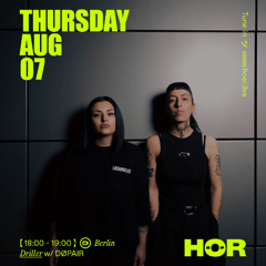 DØPAIR @ HÖR BERLIN w/ DRILLER (07/08/2025)