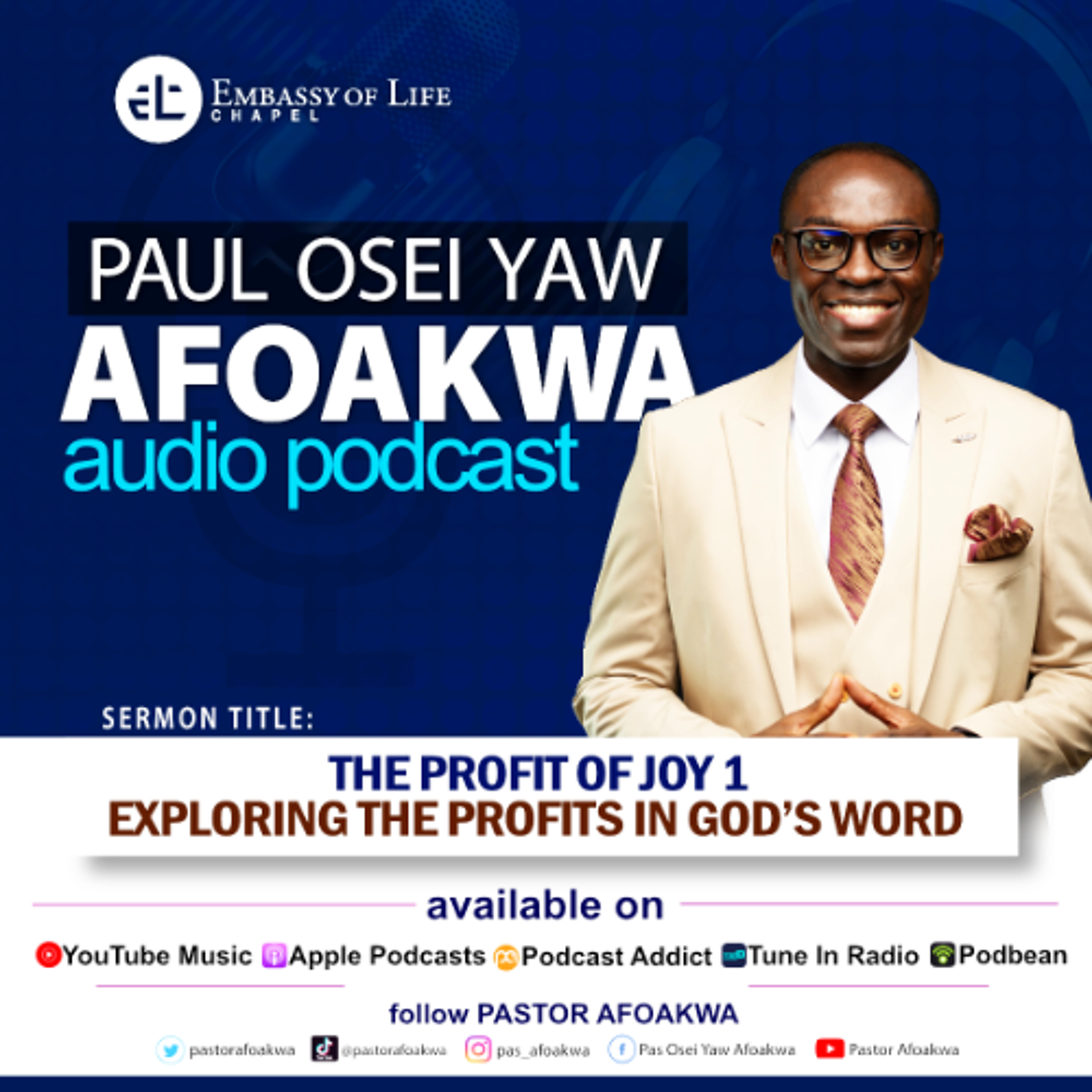 Exploring The Profits in God’s Word - The Profit of Joy 1 (23.07.25) episode artwork