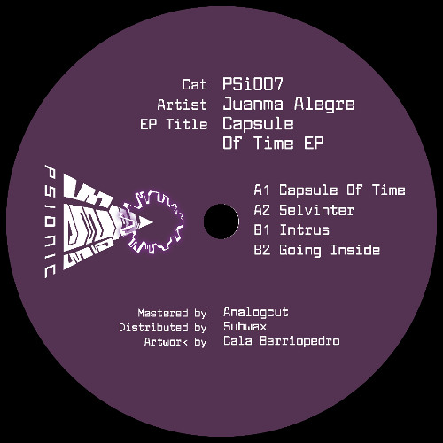PSI007 - JUANMA ALEGRE - CAPSULE OF TIME EP