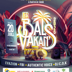Bals Vakans 2025 au Grand blanc DJ Cok Day V Entre Authentic Voice et FBI fusion avec la clientèle