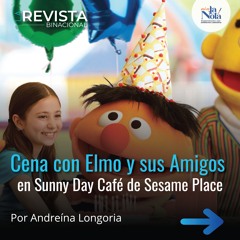 Cena con Elmo y sus Amigos en Sunny Day Café de Sesame Place