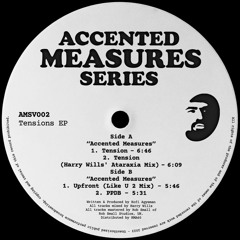 Premiere : Accented Measures - Tension (Harry Wills' Ataraxia Mix) (AMSV002)