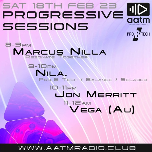 AATM Radio - Progressive Sessions - Vega (AU) - February 2023