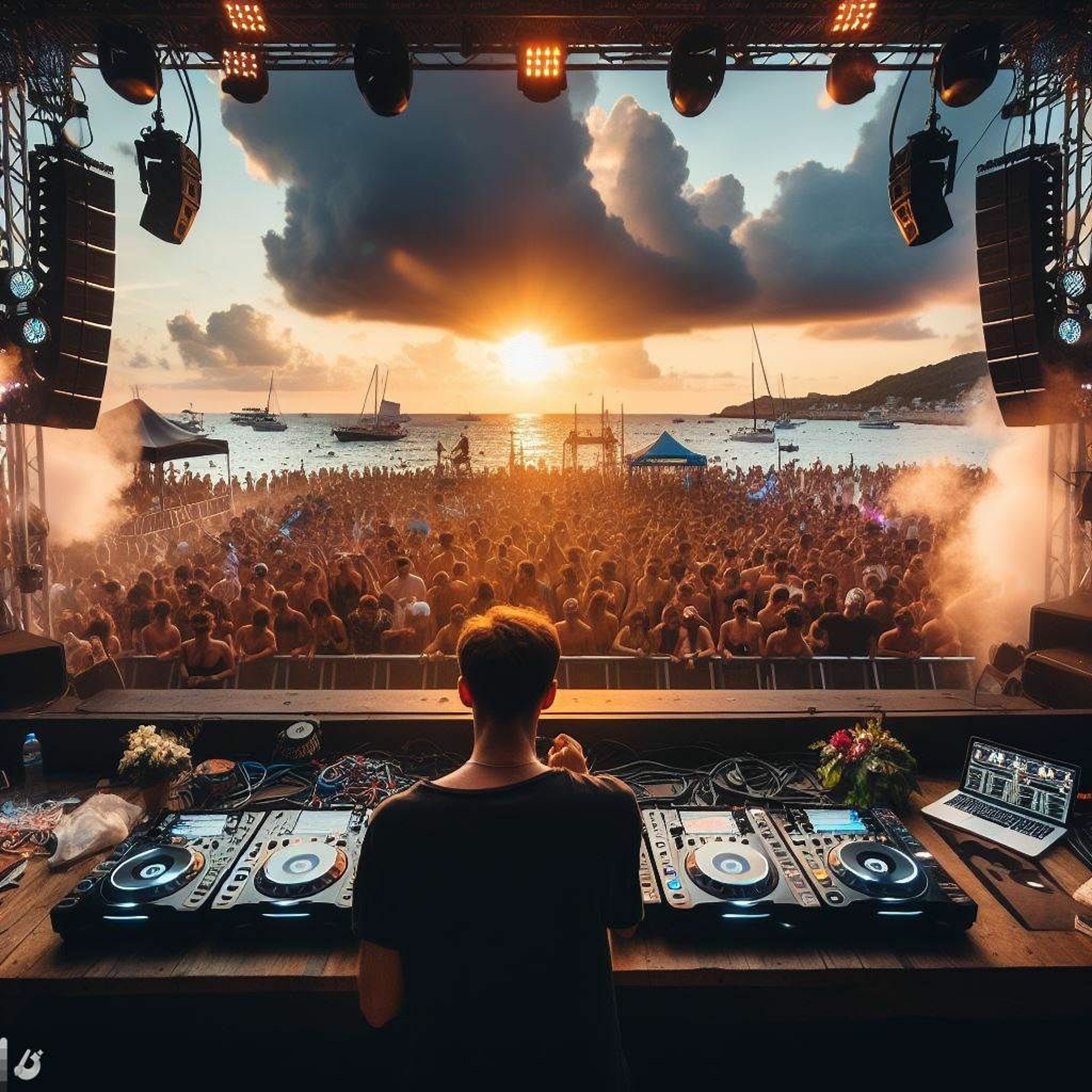 Melodic techno - end of 2023 mix episode artwork