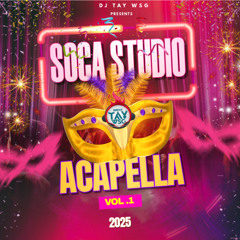 DJ TAY WSG - SOCA STUDIO ACAPELLA VOL.1 2025 (AUDIO PREVIEW)