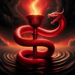 The Crowned Serpent- Dragon