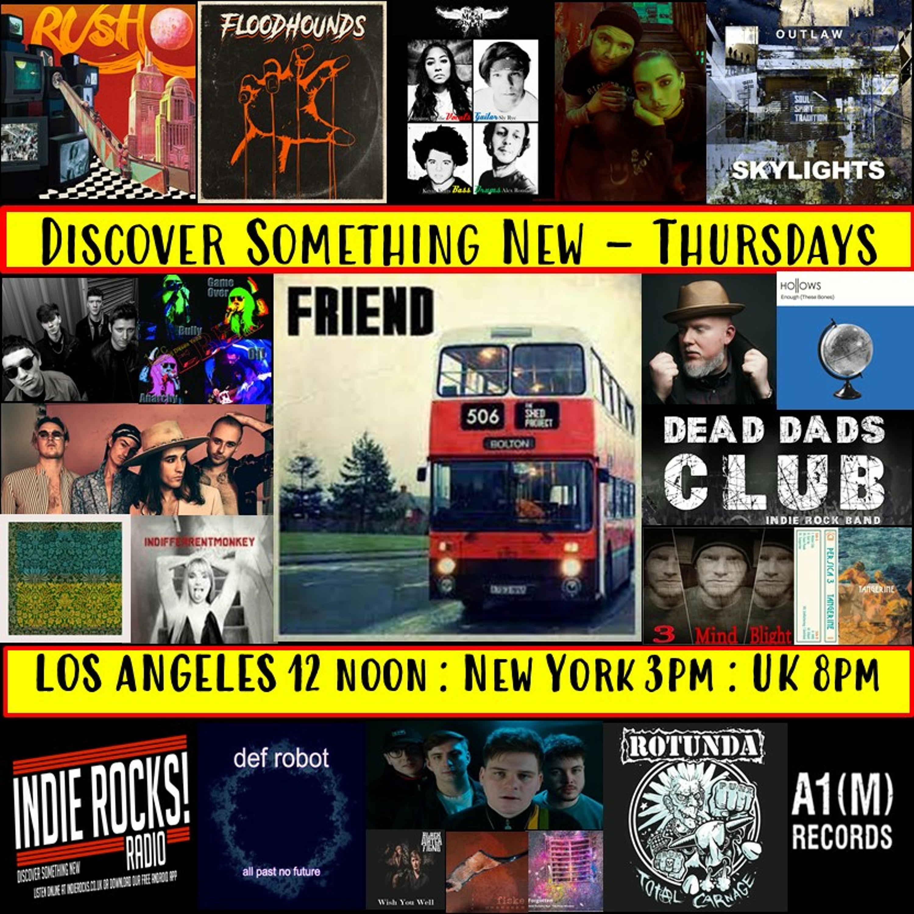 A1M new Music Show - Discover New Music - Indie Rocks Radio