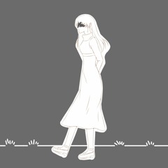 ヨルシカ - 夜行 [ Yorushika - Night Journey ] covered by [Chiiyo] .