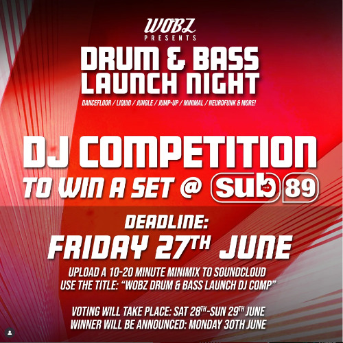 WOBZ DRUM & BASS LAUNCH DJ COMP - H.E.S.S