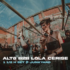 Lola Cerise B2B Alt8 | Hasardeur - Junkyard Karlsruhe | 1 1/2 h Hard-hitting Techno-Set