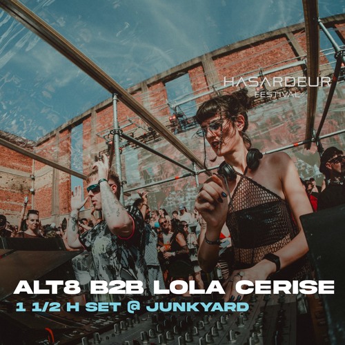 Lola Cerise B2B Alt8 | Hasardeur - Junkyard Karlsruhe | 1 1/2 h Hard-hitting Techno-Set