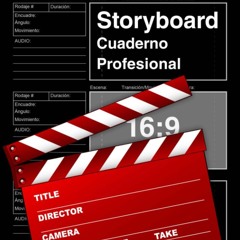 ✔PDF⚡️ Storyboard Cuaderno Profesional en blanco 16:9: Planificador SketchBook para