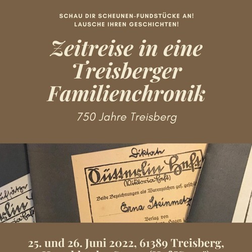 750 Jahre Treisberg - Schulgeschichten aus Treisberg (Ausschnitt)