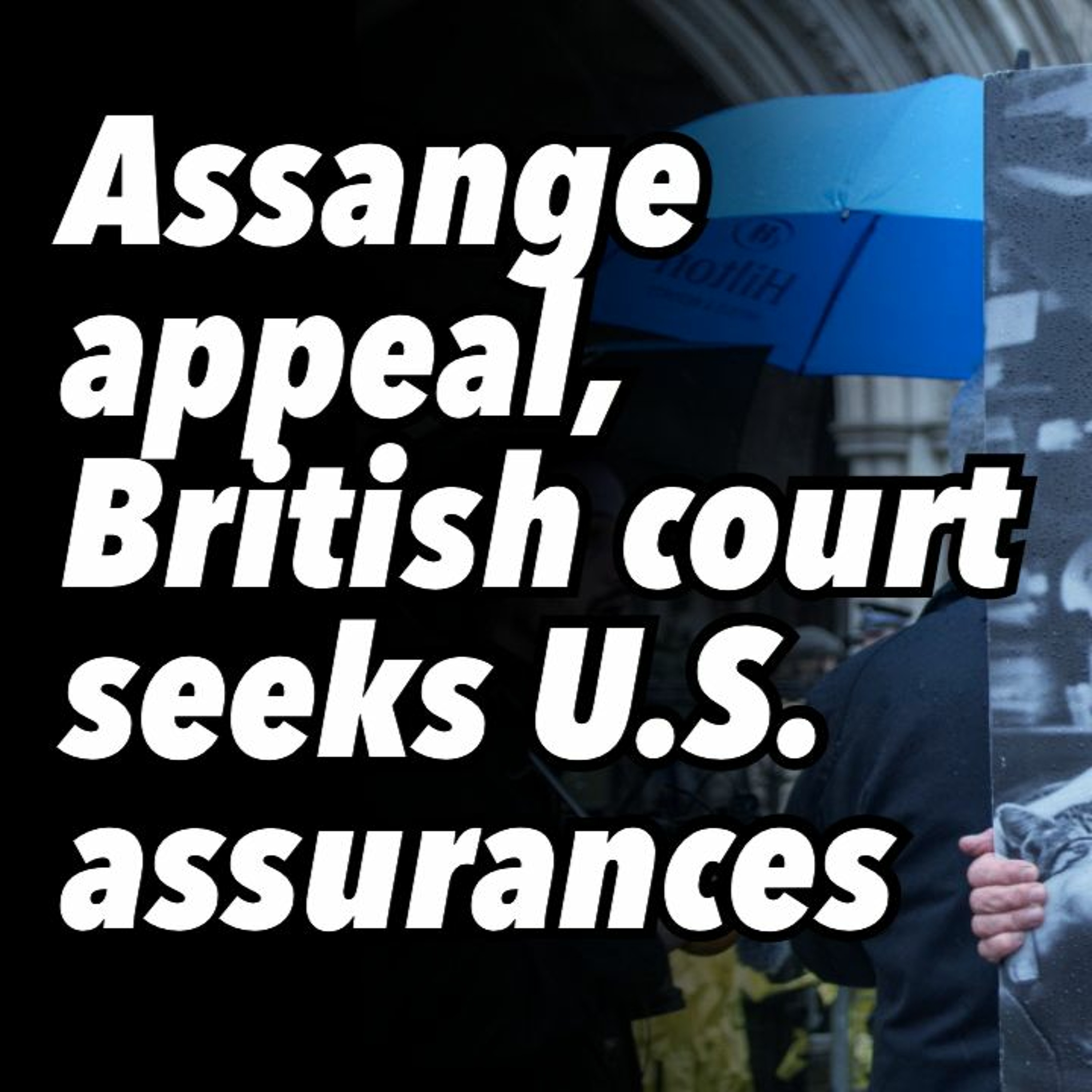 Assange appeal, British court seeks U.S. assurances