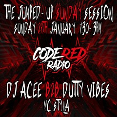 DJ ACEE B2B DUTTY VIBES & MC STYLA (((CODE RED RADIO))) Live Stream
