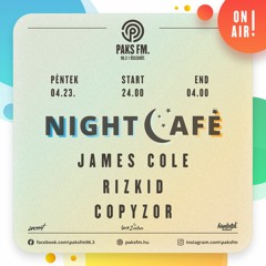 James Cole live at Night Café @ PaksFm 2021.04.23