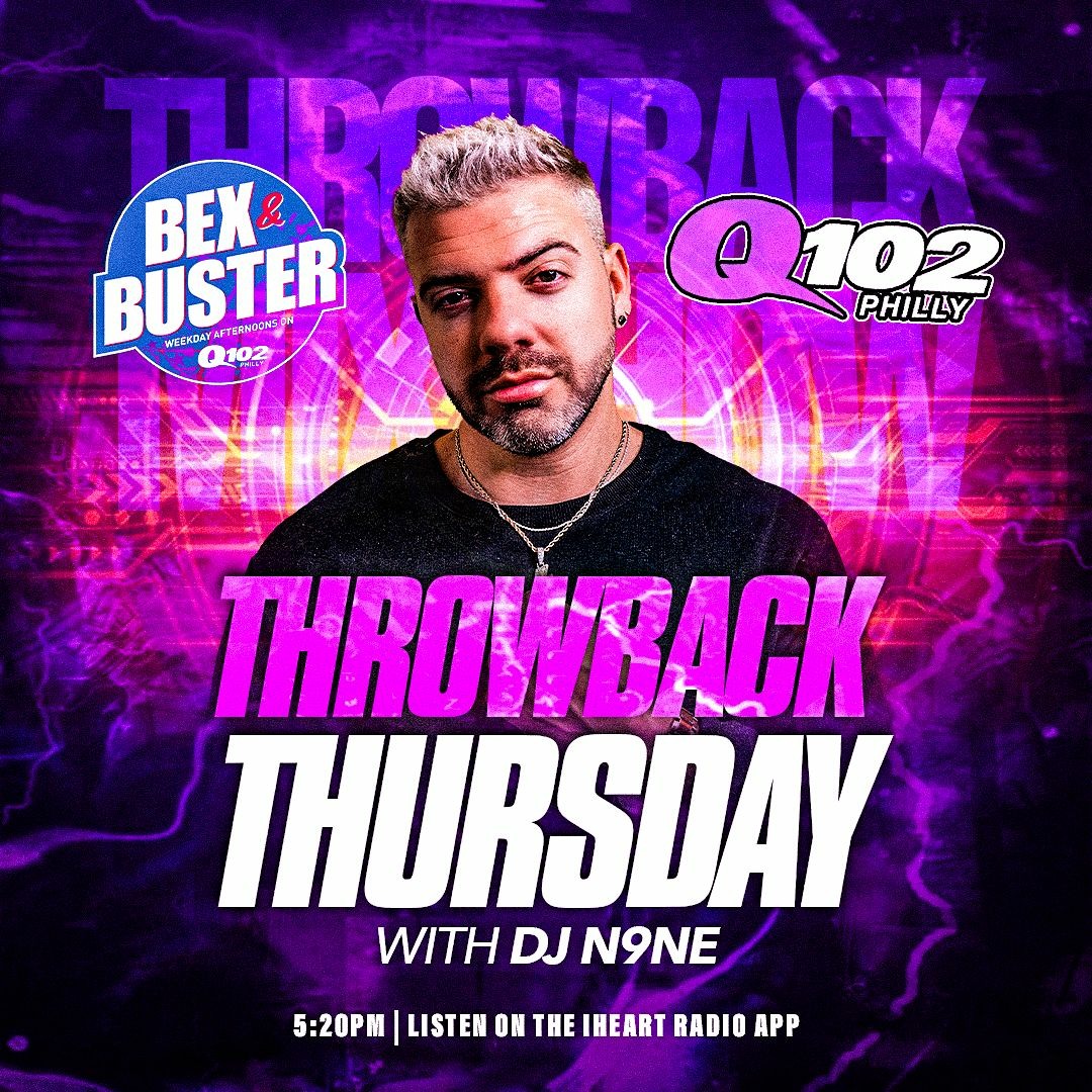 05-04-23 - Q102 THROWBACK THURSDAY MIXSHOW cover artwork