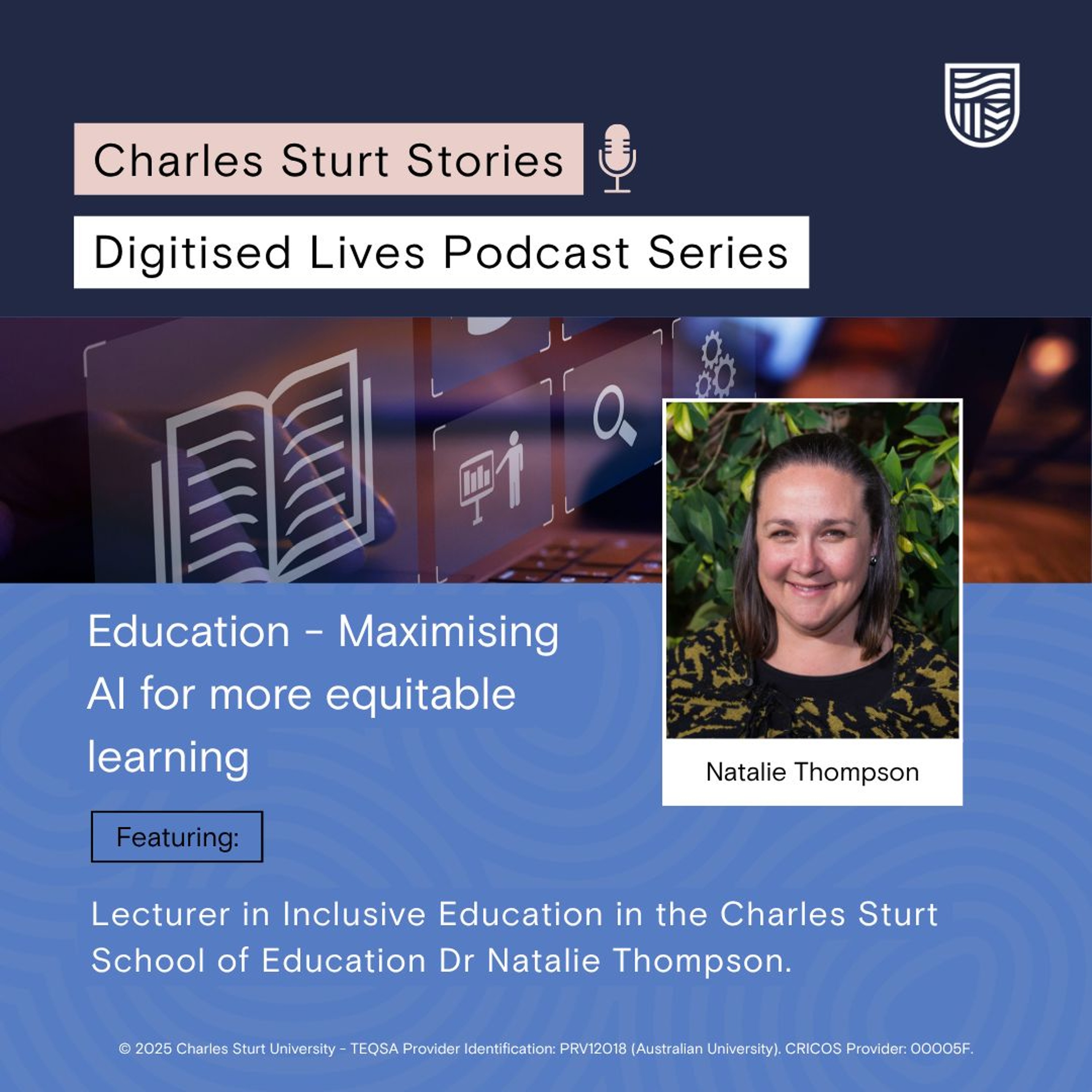 Education – Maximising AI for more equitable learning episode artwork