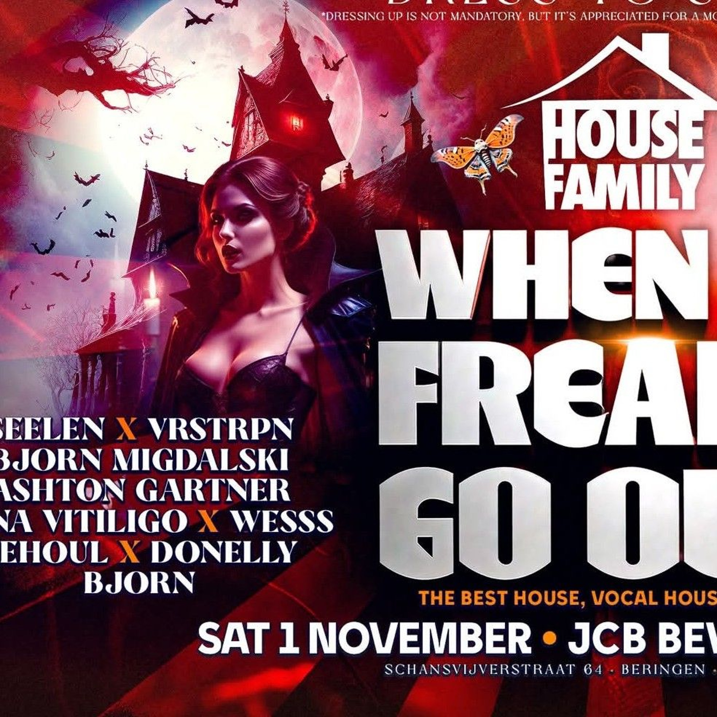 dj Wesss @ house family haloween episode artwork