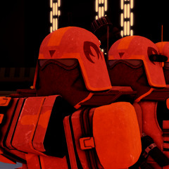 The Sov was home when you left.