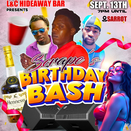 Scrape's bday bash